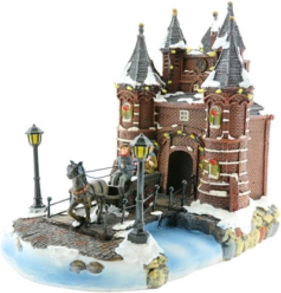 Typisch Hollands kerstdorp Amsterdamse poort - Collectors item | bol.com