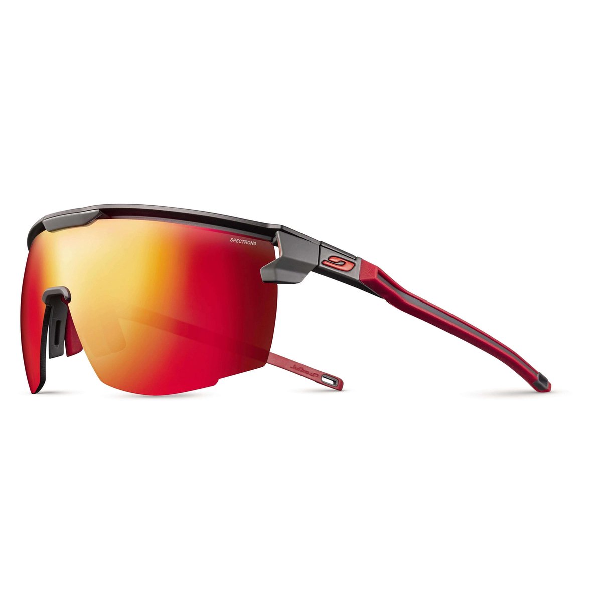 Julbo ULTIMATE Spectron 3 Sportzonnebril Black/Red