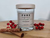 Pure Fragrance - Geurkaars in glas - Cinnamon - kaneel