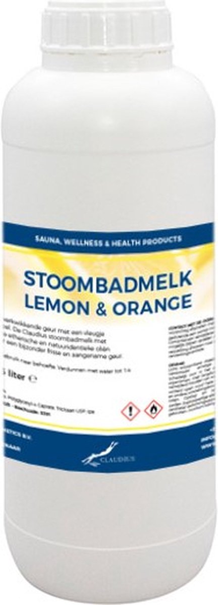 Stoombadmelk Lemon & Orange 1 liter