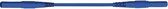 Stäubli XMS-419 Veiligheidsmeetsnoer [Banaanstekker 4 mm - Banaanstekker 4 mm] 2.00 m Blauw 1 stuk(s)
