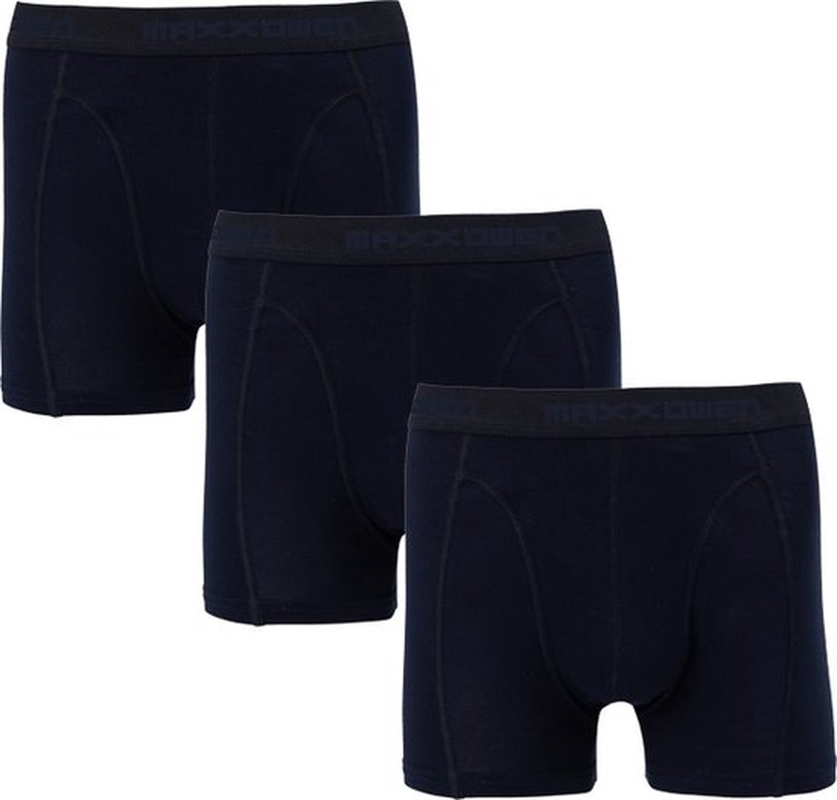 5 pack Maxx Owen Katoenen Boxershorts Zwart Maat XXL