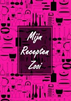 Boekcadeau Vrouw / Boek Cadeau Collega - Blanco Recepten Invulboek - "Mijn Recepten Zooi"