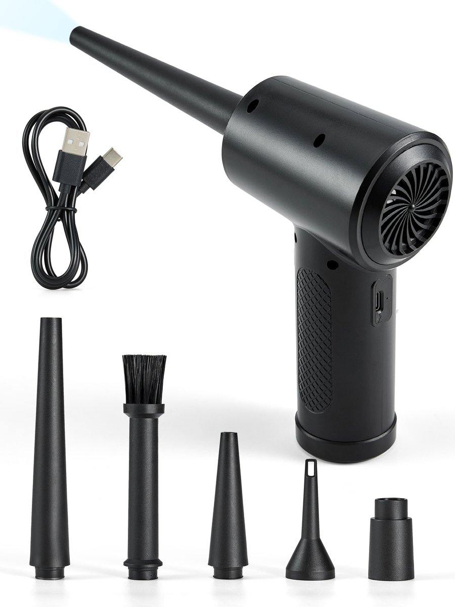 Vivid Green Air Duster Perslucht Compressed Air Stof Reiniger