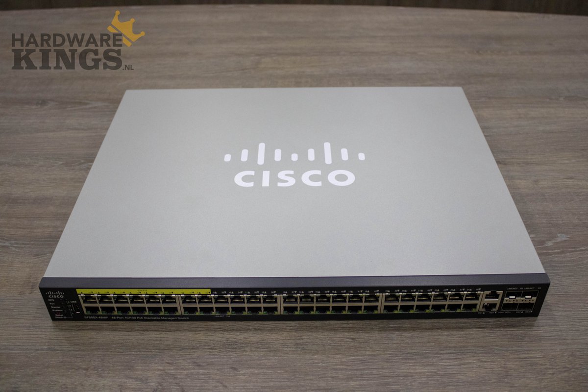 Cisco SF550X-48MP 48-poorts 10/100 PoE Managed Switch (Nieuw)