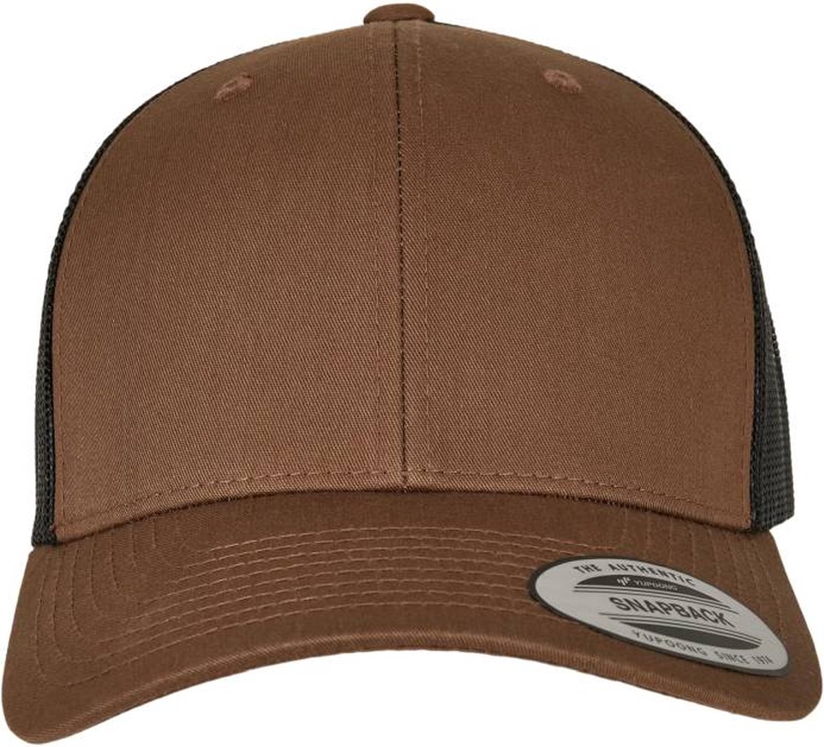Urban Classics Trucker pet Retro 2-Tone Bruin/Zwart