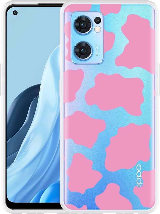KJYF Custodia per Oppo Find X5 Lite (6.43), Trasparente Morbido TPU Custodie Protettivo, Ultra Sottile in Silicone Case Anti-Graffio Cover per Oppo Find X5 Lite - Pallone Romantico