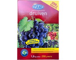 Viano - Druivenvoeding - Organisch Minerale Meststof - 250g gratis - Verbeterd smaak - Meer opbrengst