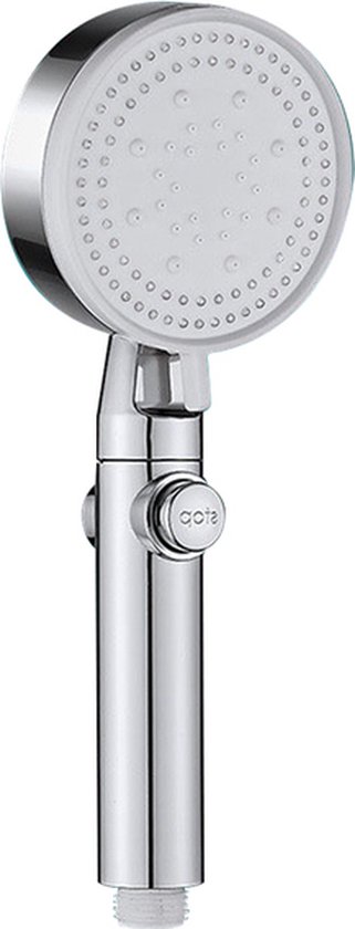 KES Hand Shower Shower Shower Head Bath SUS304 Shower Head with Shower Head Holder and Shower Hose Brushed Stainless Steel, LP150-BS