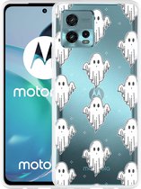 Motorola Moto G72 Hoesje Spookjes - Designed by Cazy