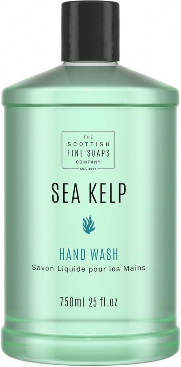 Scottish Fine Soaps Sea Kelp Hand Wash navul verpakking 750ml - Made in Scotland