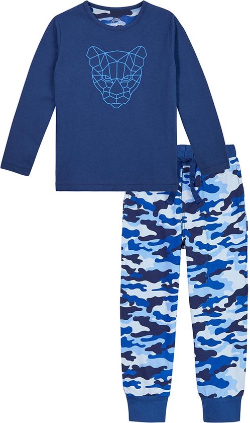 Foto: Boys pyjama set cobalt strips 116