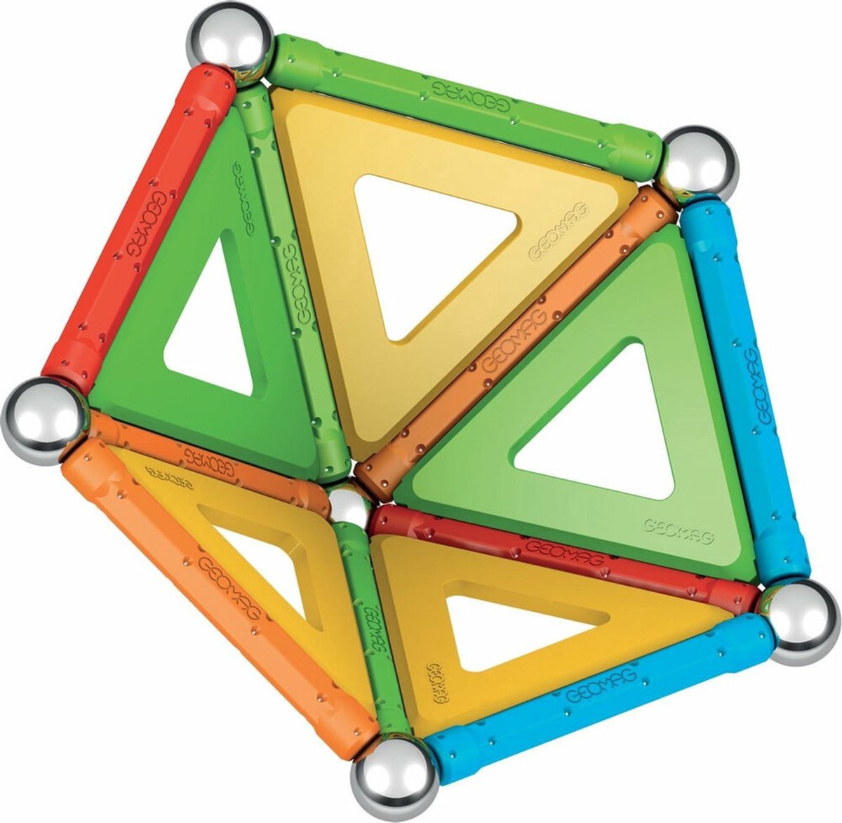 Geomag Super Color Recycled - Magnetisch Constructiespeelgoed met Panelen - 52-delig - Vanaf 5 jaar — afbeelding 15