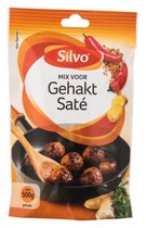 Silvo® | 10 x 45 gram Mix voor Gehakt Sate | Voordeelverpakking gehaktkruiden