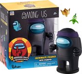 Among Us Action Figure | One of Four 4.5-Inch-Tall Among Us Toys + 3 Hats & Accessories