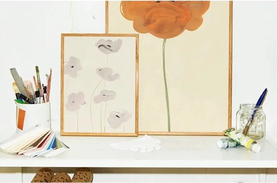 Paper Collective Amelie Hegardt - Orange Vallmo 50x70cm | bol