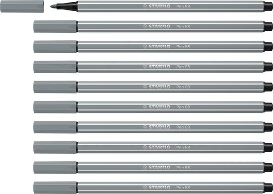 STABILO Pen 68 Premium Viltstift 30 stuks Rollerset - Confetti Campus