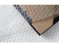 Noppenfolie - Ideaal om breekbare spullen te verpakken - Luchtkussenfolie - Effectief voor verpakkingsmaterialen - Verpakkingsfolie - 50 cm x 100 m