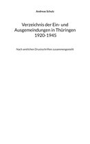 Verzeichnis der Ein- und Ausgemeindungen in Thüringen 1920-1945