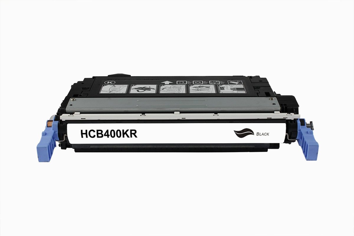 HP CB400A - Toner Zwart - 7500 pagina's - Remanufactured - Geschikt voor HP Color LaserJet CP4005 HP Color Laserjet CP4005DN HP Color Laserjet CP4005N - HCB400KR alternatief - HP toner