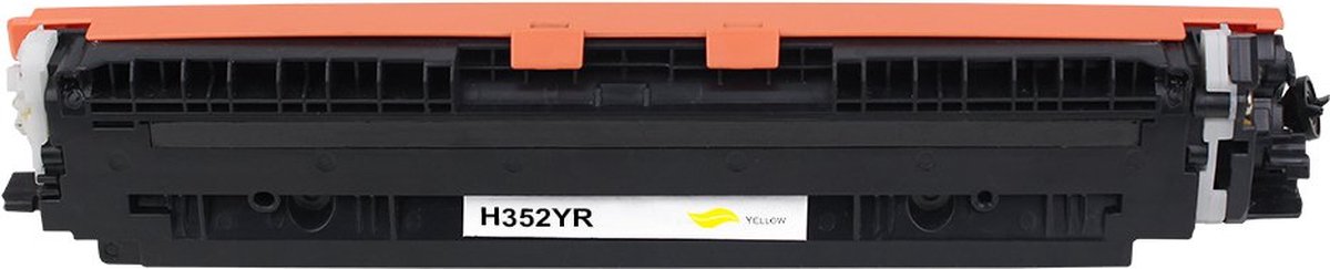 HP CF352A - Toner Geel - 1000 pagina's - Huismerk Compatible - Geschikt voor HP Color LaserJet Pro MFP M176 HP Color LaserJet Pro MFP M177fw - H352YR alternatief - HP toner
