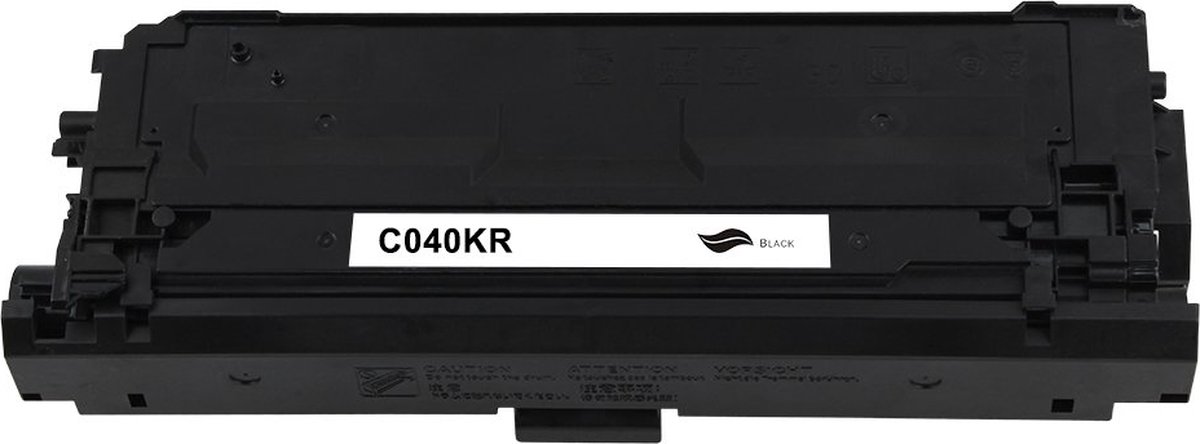 Canon 0460C001 - Toner Zwart - 6300 pagina's - Huismerk Compatible - Geschikt voor Canon Color imageCLASS LBP712Cdn Canon i-Sensys LBP710CX Canon i-Sensys LBP712CX - 040K C040KR alternatief - Canon inktcartridge