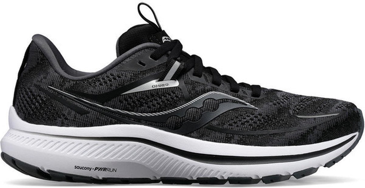 Saucony Omni 21 Dames - Sportschoenen - Hardlopen - Weg - zwart/wit