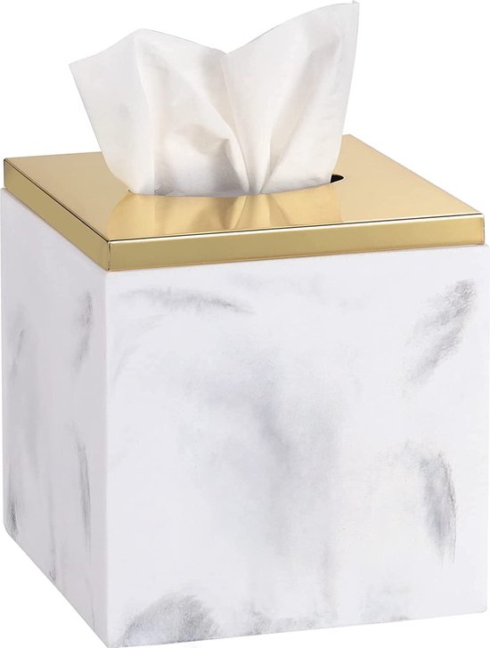 Luxspire Porte-couvercle de boîte de mouchoirs en papier, étui à mouchoirs  carré... | bol.com