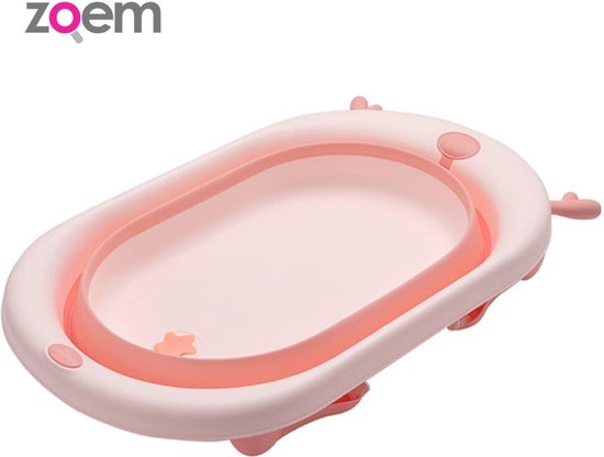 Baby badje - roze - kraamcadeau - kado - geboorte - verzorging - inklapbaar badje - opvouwbaar badje - Bath Bucket - babygeschenk - baby artikel van Bath Bucket — afbeelding 3