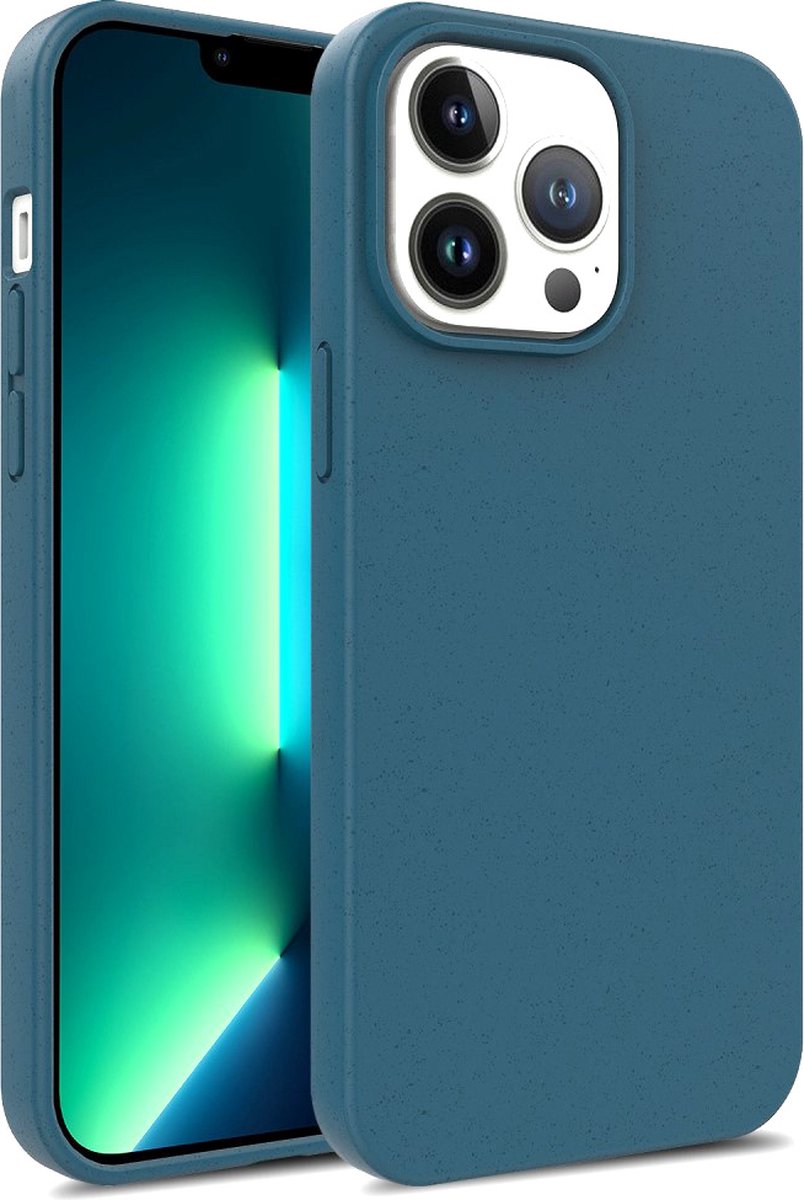 Peachy Starry Sky TPU hoesje voor iPhone 14 Pro Max - blauw
