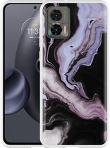 Motorola Edge 30 Neo Hoesje Liquid Marble - Designed by Cazy