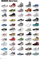 Sneakers poster - collage - Hall of Fame - schoenen - sport - 61 x 91.5 cm