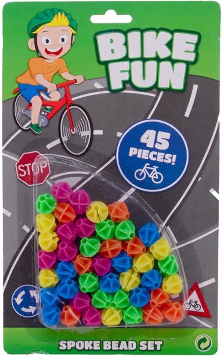Bike Fun - Spaakkralen - Fiets - Wielen - Spaken - Kinderen - Felle kleuren - Kleurrijk - Fiets accessoire - Veiligheid - Zichtbaarheid - Kinderfiets - Cadeau