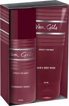 Van Gils - Strictly for Night - Set Deospray 150 ml & Shower gel 150 ml