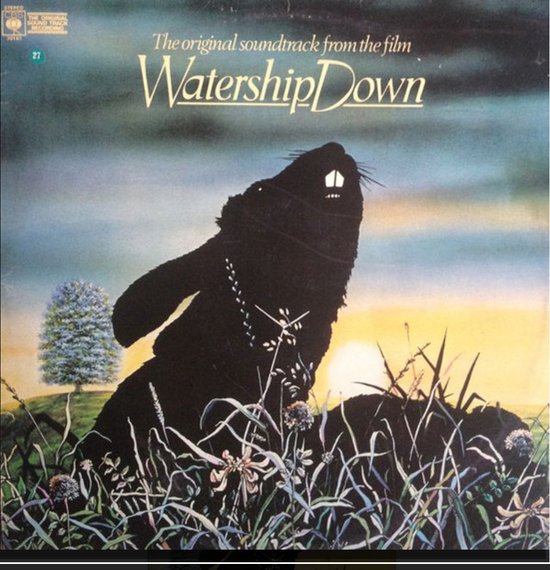 Watership Down the original soundtrack from the film LP vinyl - Angela Morley, except Bright Eyes by Art Garfunkel