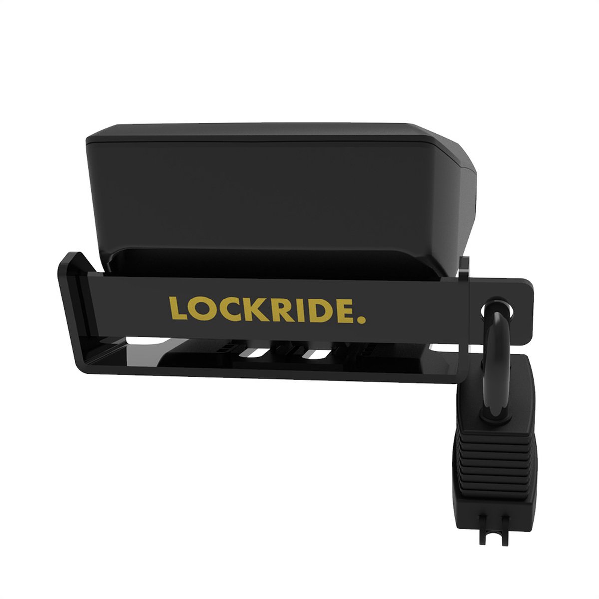Lockride E-type - Accuslot voor Bosch Powerpack Rack (incl. ABUS AquaSafe hangslot)