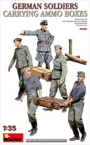 1/35 MiniArt 35384 Soldats allemands transportant des caisses de munitions Kit plastique