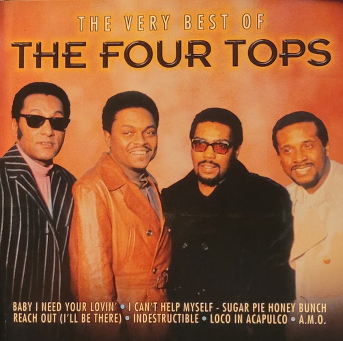 FOUR TOPS,THE THE VERY BEST OF, The Four Tops CD (album) Muziek