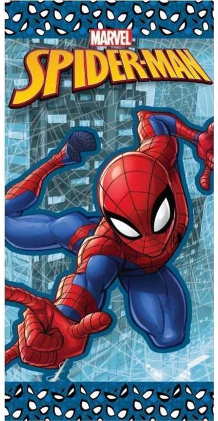 Spiderman strandlaken - 100% katoen - Marvel Spider-Man handdoek - 140 x 70  cm. | bol.com
