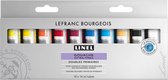 Lefranc & Bourgeois Linel Gouache Extra Fine Primary Colors Set 10x14ml