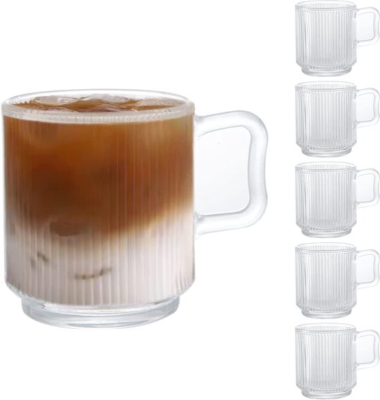 Jura Latte macchiato glazen (laag) 2st.- Official Jura Dealer