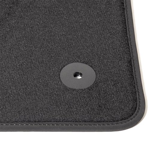 Tapis de voiture avant - velours noir - convient pour Peugeot 208 à partir  de 2012