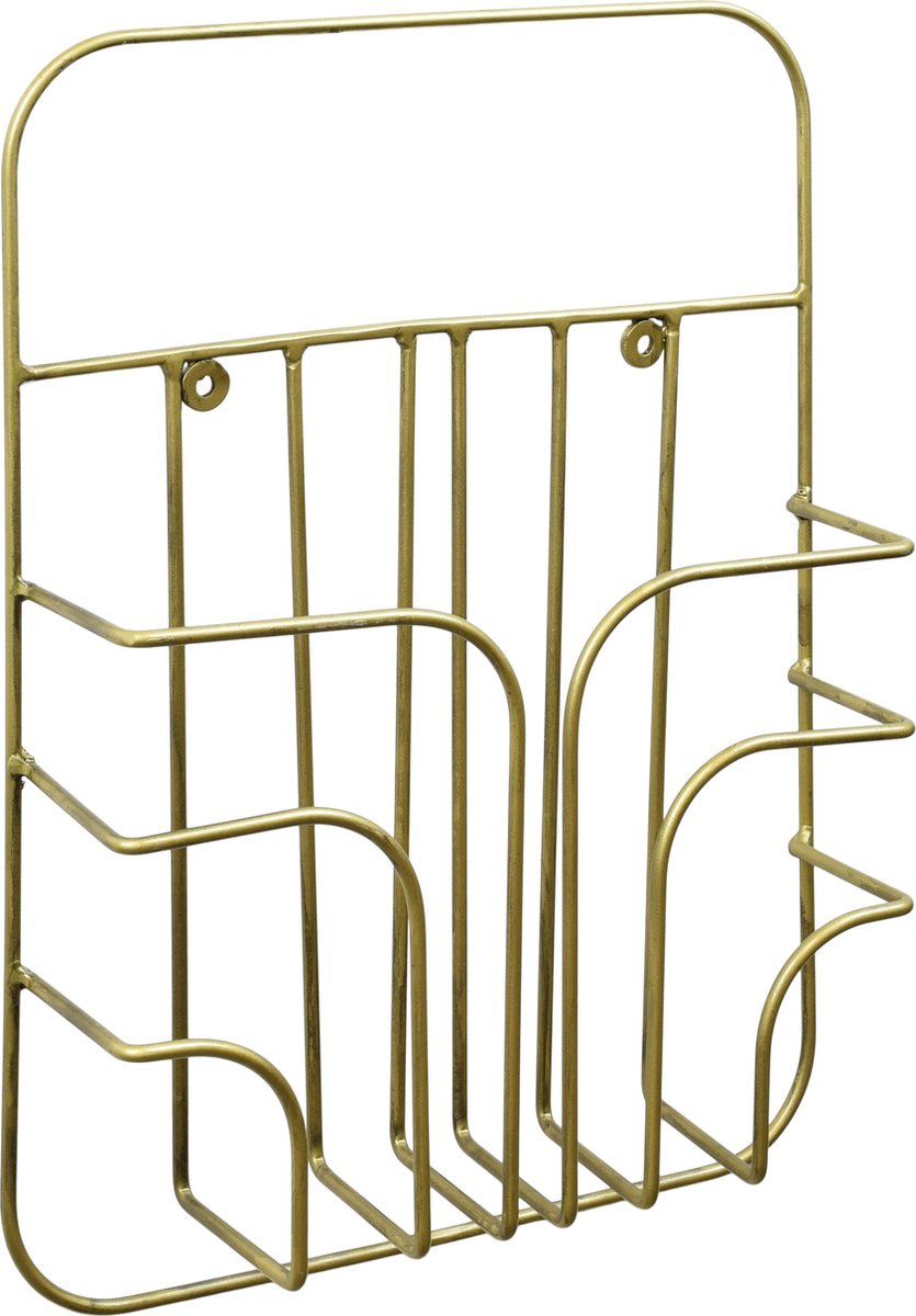 LOFT42 Rowan Tijdschriftenrek - Goud - Metaal