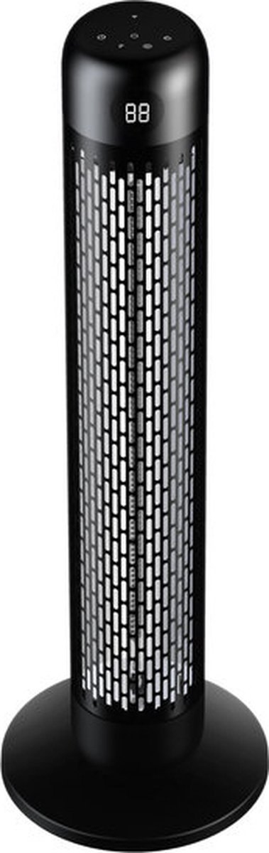 Verplaatsbare infrarood carbon heater 2000Watt met afstandsbediening - vermogen instelbaar - energiezuinig - elegant design
