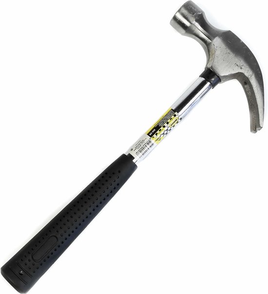 Fiskars Klauwhamer, lengte: 34 cm, gewicht: 0,82 kg, zwart/oranje, IsoCore, L, 1020214 Fiskars Klauwhamer, lengte: 34 cm, gewicht: 0,82 kg, zwart/oranje, IsoCore, L, 1020214