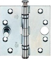 Kogellagerscharnier 89x89 mm gegalvaniseerd recht skg - 1st