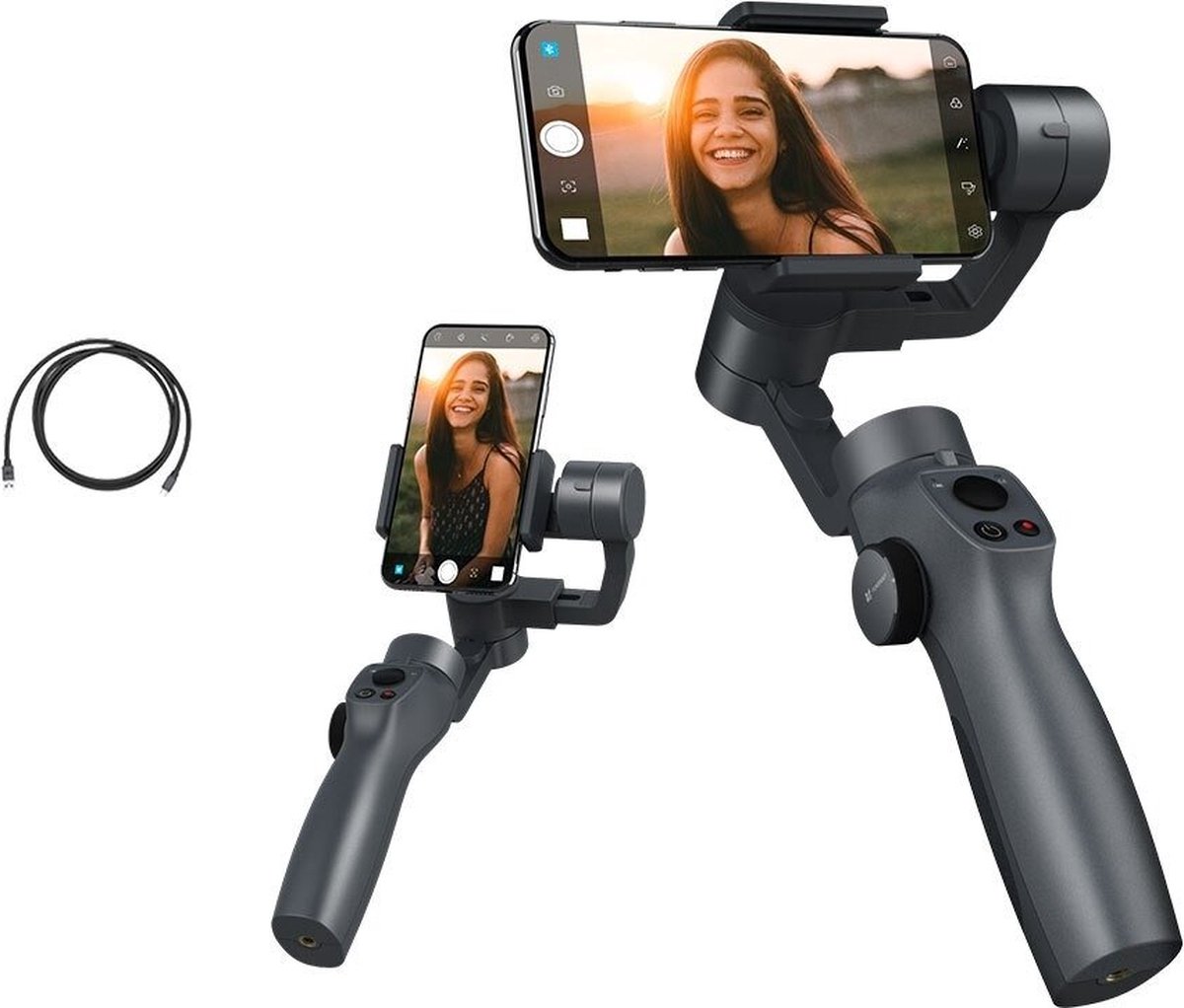 SunLion® 3Axis Handheld Gimbal Stabilizer - Smartphone - Ios - Android