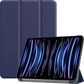 Cazy iPad Pro 12.9 hoes - 2021/2022 - Perfecte pasvorm - Slaap/Wake functie – Diverse kijkhoeken – Blauw