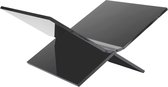 Boekenstandaard - Acrylglas Boekenhouder - Mat Zwart - 36x24cm - Modern Design - Bookstand - Book Holder