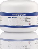 Hypogeen Dagcrème - anti-rimpel crème met hyralonzuur - tegen huidveroudering - met squalaan - dagcrème met Q10 - hypoallergeen - PH-neutraal - crème voor de gevoelige huid - hydraterend - pot 75ml